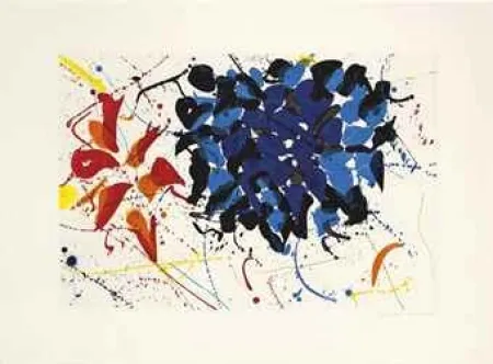 Aguafuerte Y Aguatinta Francis - Untitled Blue