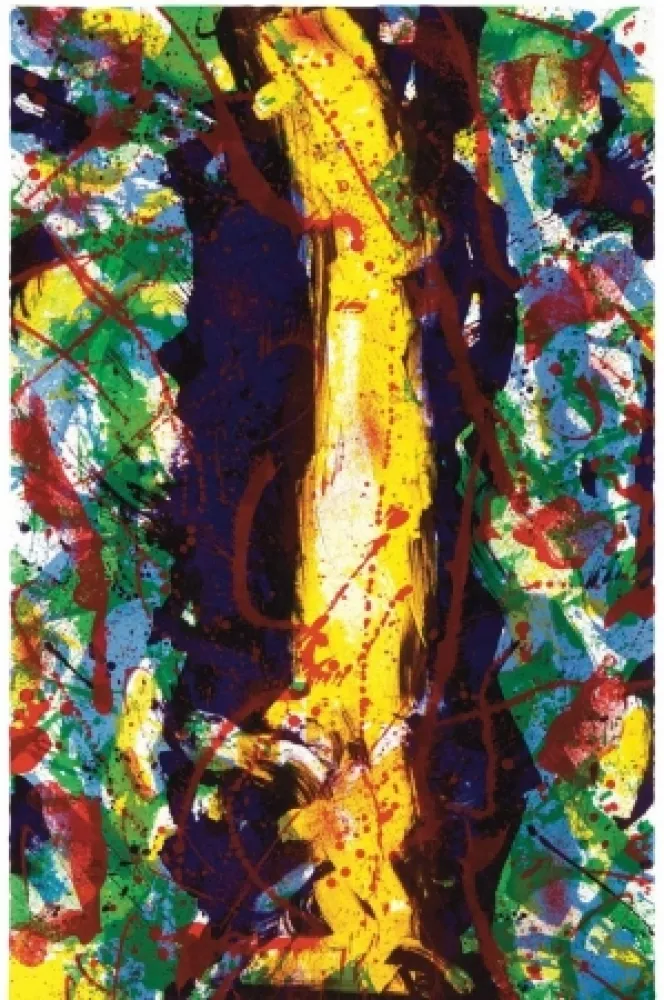 Litografía Francis - Untitled (Lembark L285)