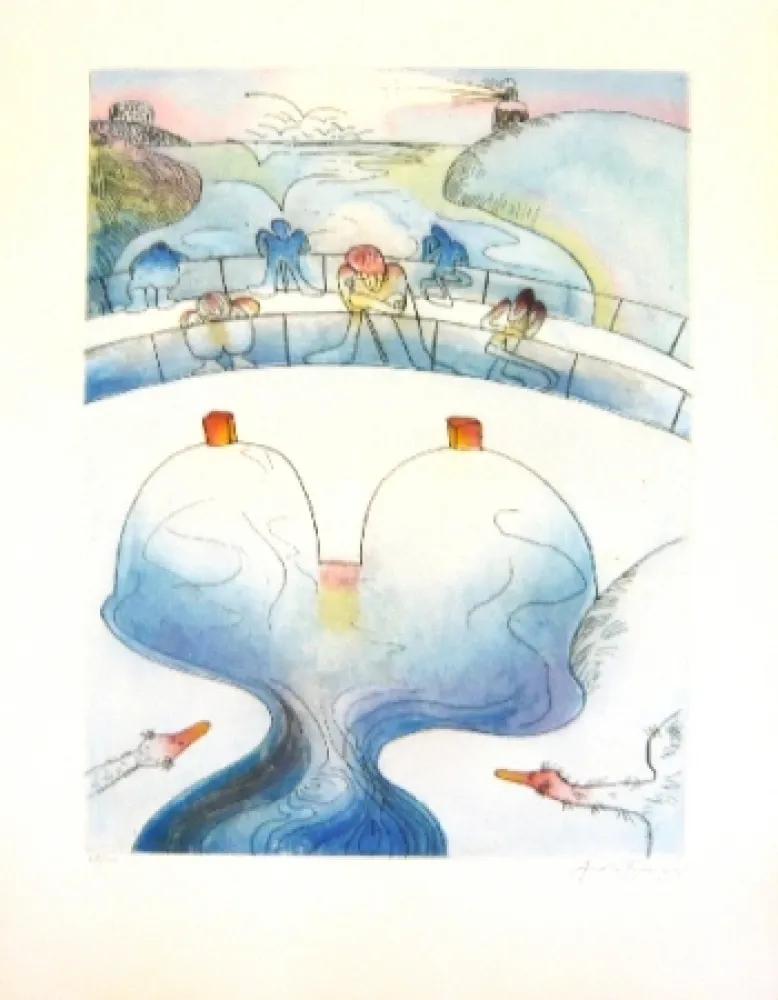 Aguafuerte Y Aguatinta François - Sans titre 3