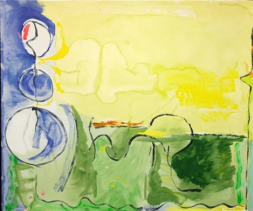 Serigrafía Frankenthaler - Flotilla