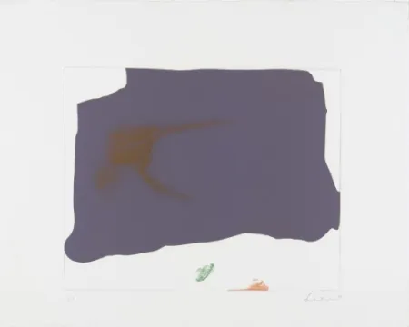 Litografía Frankenthaler - Variation II on Mauve Corner