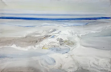 Sin Técnico Frattini - Vittore Frattini (1937) - Sopra le nuvole - Oil on Canvas - 1970