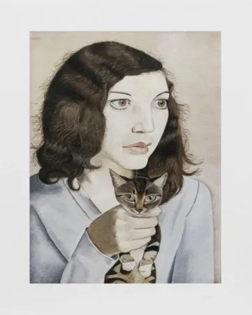 Múltiple Freud - Girl with a Kitten