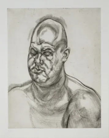 Grabado Freud - Large Head