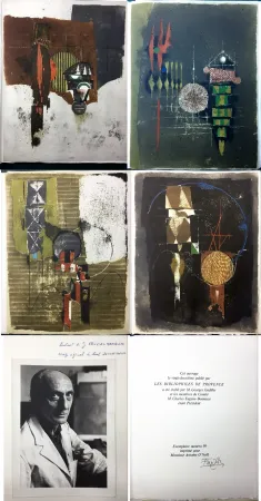 Libro Ilustrado Friedlaender - Arthur Rimbaud. LES ILLUMINATIONS. Les Bibliophiles de Provence 1979