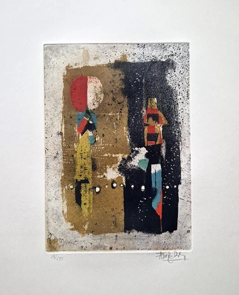 Aguafuerte Friedlaender - Composition