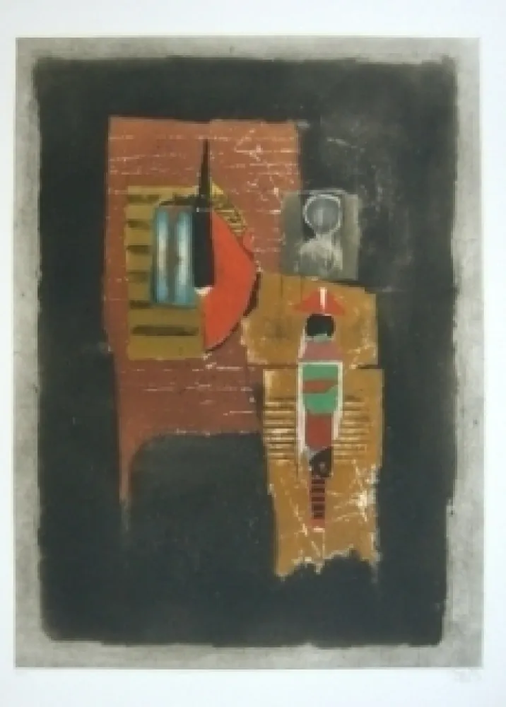 Grabado Friedlaender - Composition 3