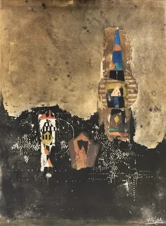 Aguafuerte Friedlaender - Composition III