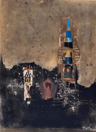 Grabado Friedlaender - Composition III 