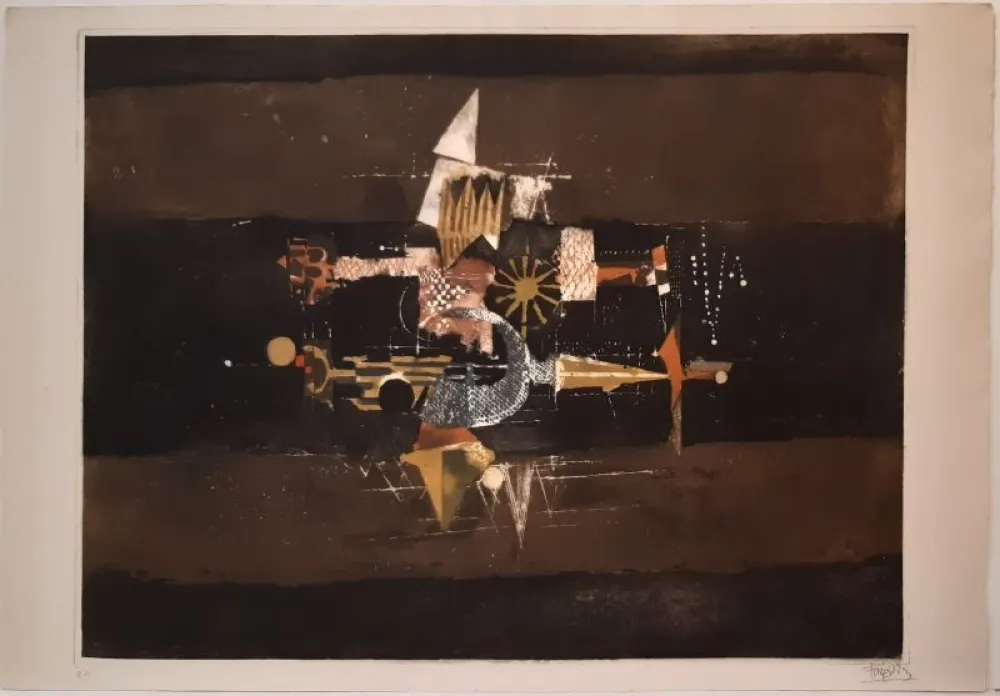 Grabado Friedlaender - Contrepoints 