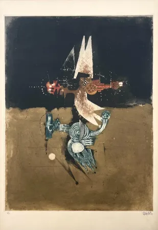 Grabado Friedlaender - Les Oiseaux 