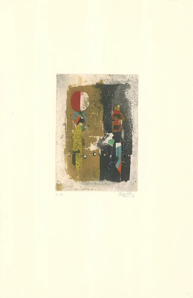 Aguafuerte Y Aguatinta Friedlaender - Mikrophonie