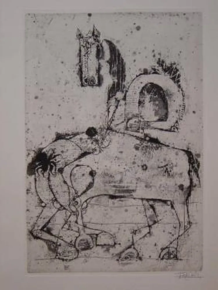 Aguafuerte Y Aguatinta Friedlaender - Petit Bestiaire