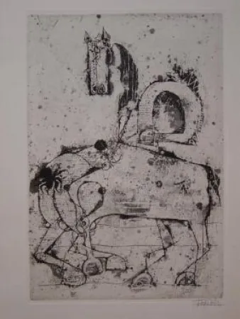 Aguafuerte Y Aguatinta Friedlaender - Petit Bestiaire