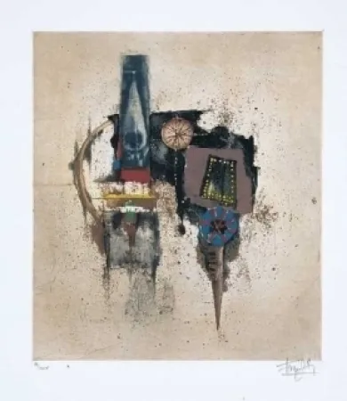 Aguafuerte Y Aguatinta Friedlaender - Prières de l'aube