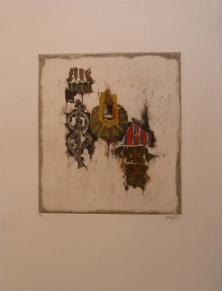 Grabado Friedlaender - Règne Vegital IV