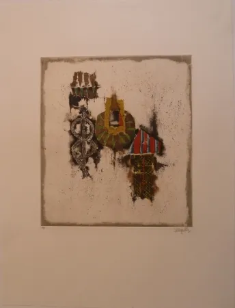 Grabado Friedlaender - Règne Vegital IV