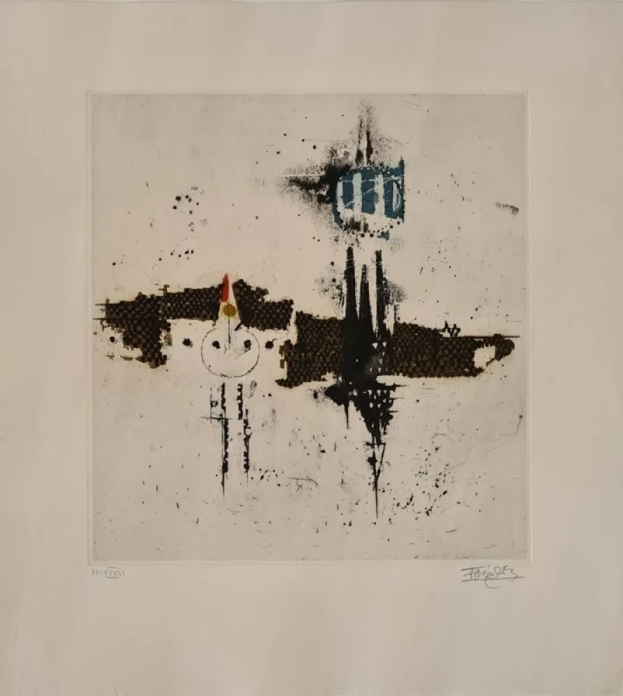 Grabado Friedlaender - Sans titre