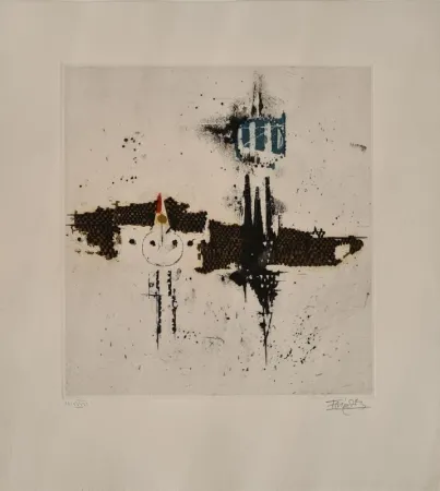 Grabado Friedlaender - Sans titre