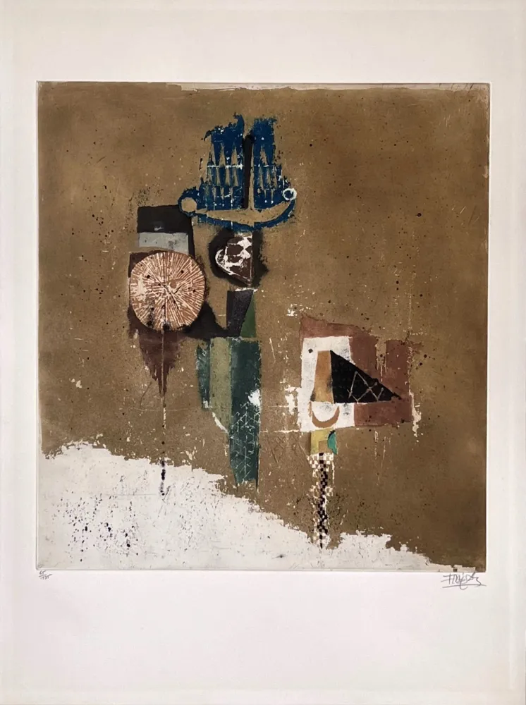 Aguatinta Friedlaender - Sans titre 