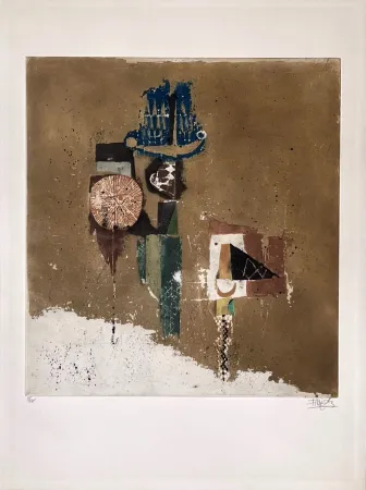 Aguatinta Friedlaender - Sans titre 