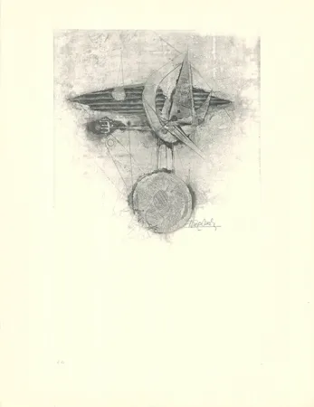 Aguafuerte Y Aguatinta Friedlaender - Trois oiseaux I