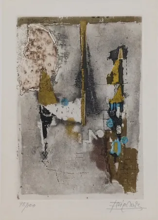 Litografía Friedlaender - UNKNOWN TITLE