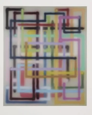 Estampa Numérica Frize - Sans titre