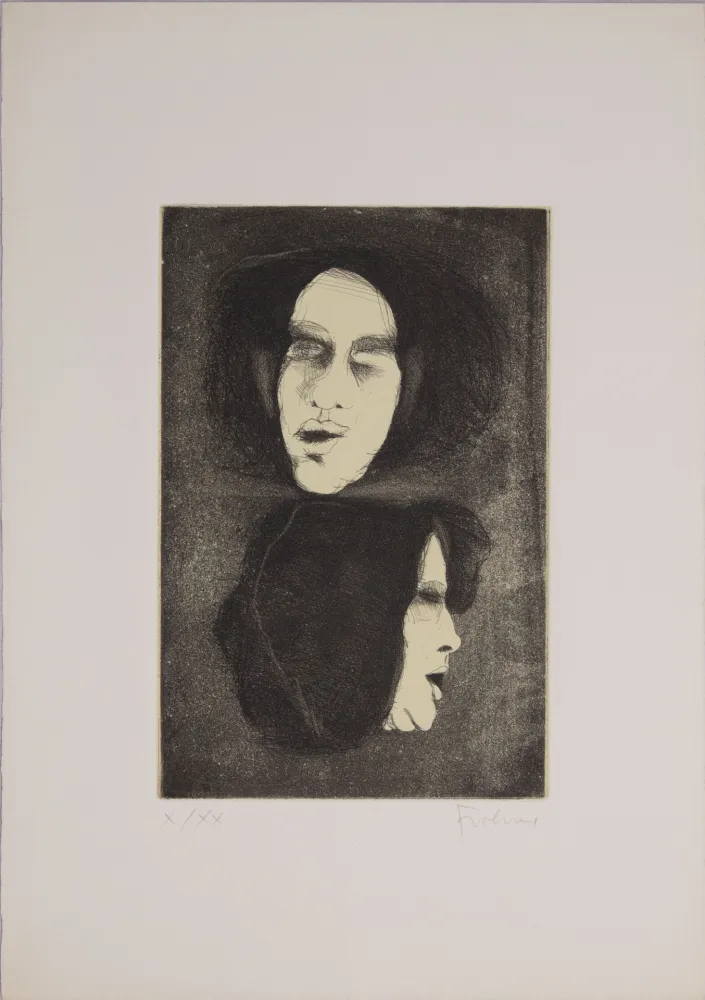 Aguafuerte Frohner - S.T.