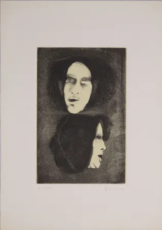 Aguafuerte Frohner - S.T.