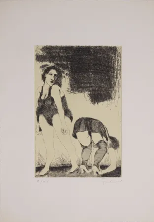 Aguafuerte Frohner - S.T.