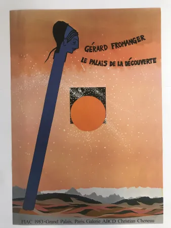 Cartel Fromanger - Fiac 83 / Galerie ABCD