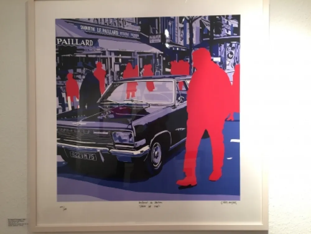 Serigrafía Fromanger - Salon de Thé