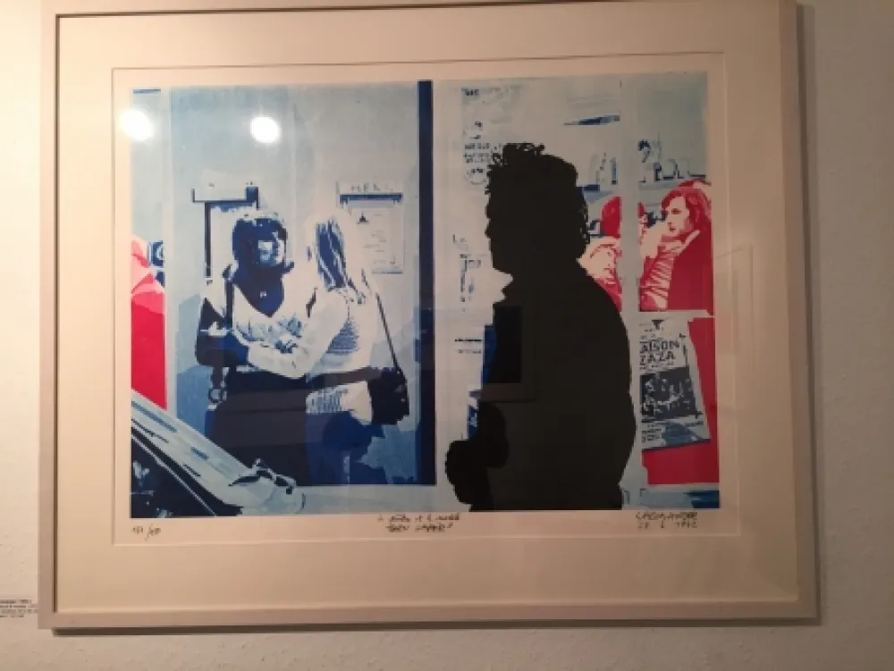 Serigrafía Fromanger - Série: Le peintre et le modèle 