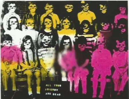 Serigrafía Frost - All your friends are dead