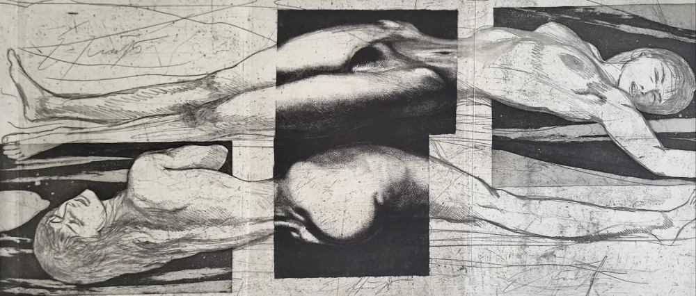 Aguafuerte Fuchs - EVA Triptychon