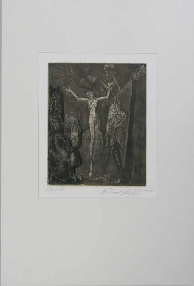 Aguafuerte Fuchs - Totenglocke