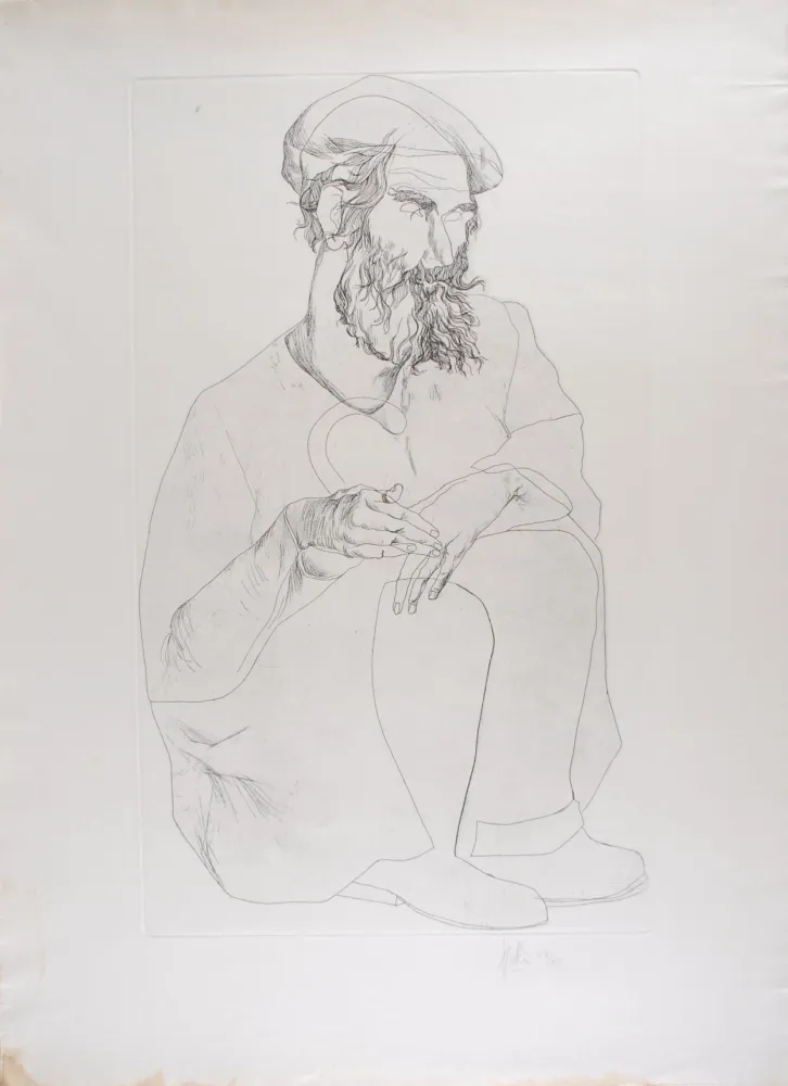 Aguafuerte Fulla - Portrait