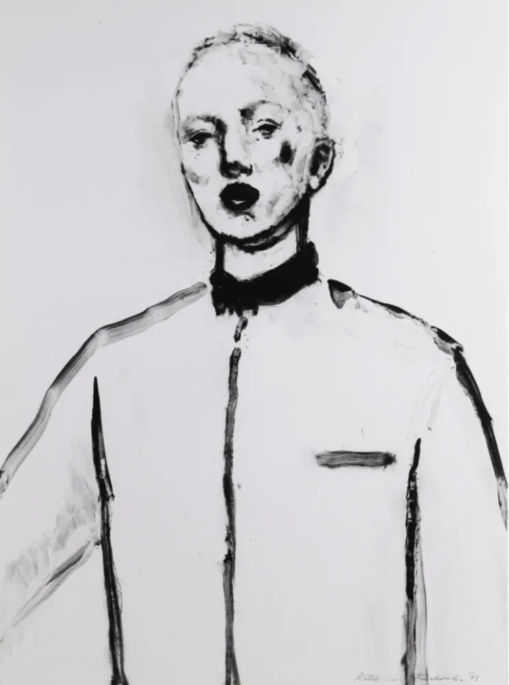 Litografía Funakoshi - The Frozen Throat