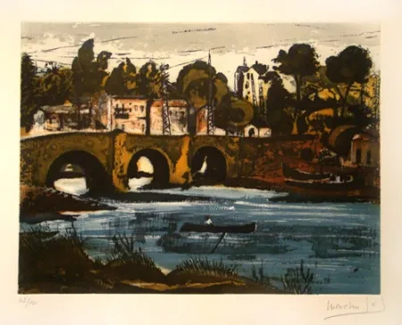 Aguafuerte Gal - En el Río se Mira la Montaña