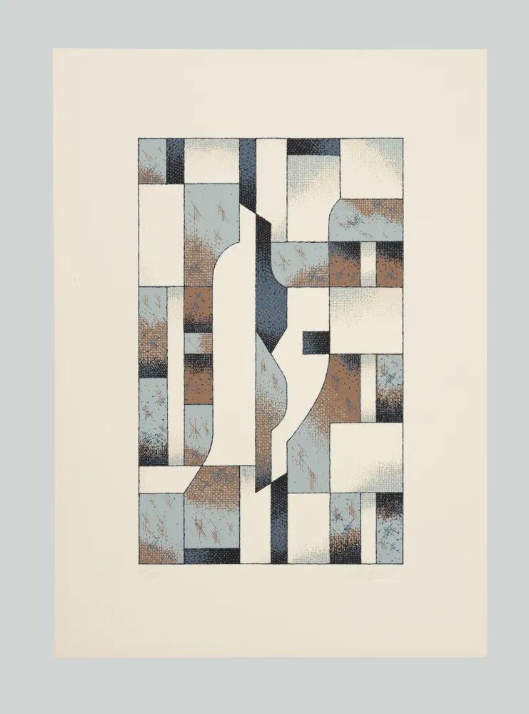 Serigrafía Galli - Composizione (Tav. A)