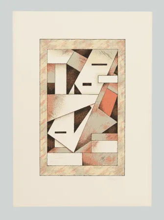 Serigrafía Galli - Composizione (Tav. B)