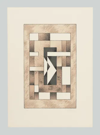 Serigrafía Galli - Composizione (Tav. C)