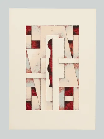 Serigrafía Galli - Composizione (Tav. D)