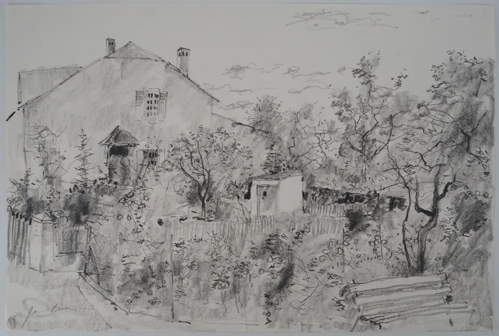 Sin Técnico Gantner - Le jardin en fleur au printemps