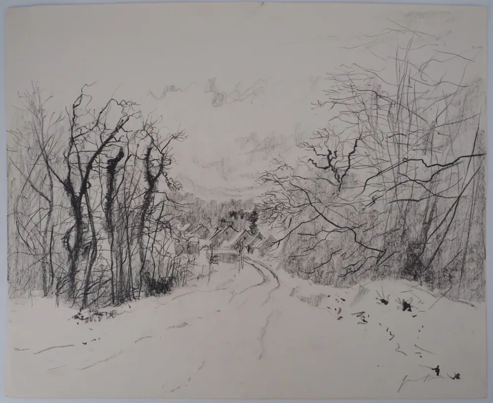 Sin Técnico Gantner - Paysage enneigé des Vosges, c