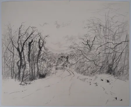 Sin Técnico Gantner - Paysage enneigé des Vosges, c