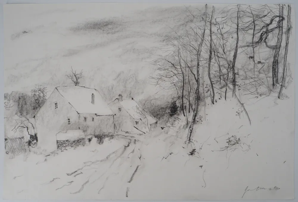 Sin Técnico Gantner - Un hameau sous la neige