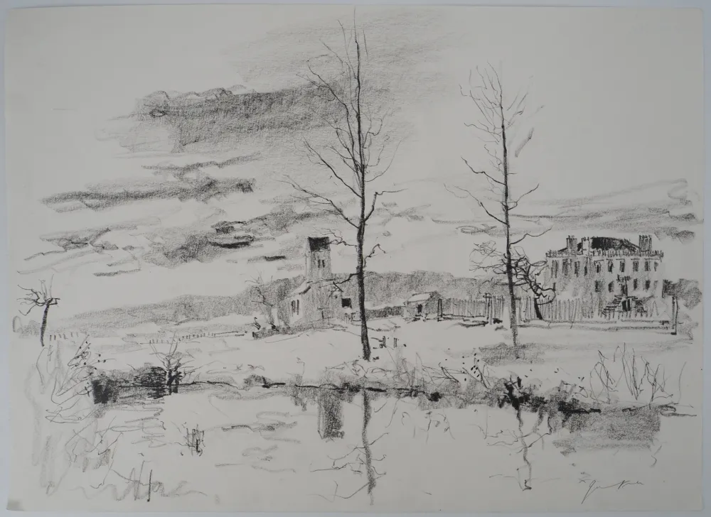 Sin Técnico Gantner - Vue sur le château, c