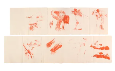 Libro Ilustrado Garache - Alain Veinstein. ÉBAUCHE DU FÉMININ. 7 lithographies et suite complète signée (1981)